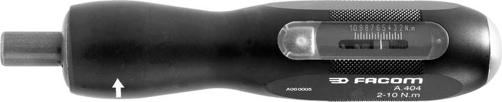 Actual product image Facom Torque screwdriver (1/4", 2 Nm, 10 Nm)
