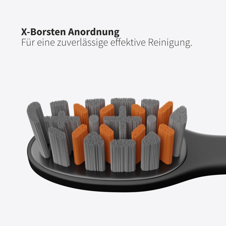 Image du produit Zahnheld Tête de brosse Pro X-Clean 3x Noir (3 x)