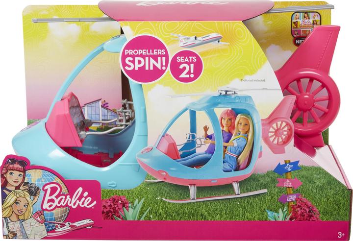 Image du produit Barbie Hélicoptère de voyage