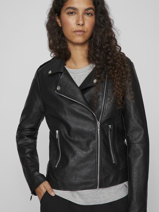 Actual product image Vila Biker Look Faux Leather Jacket (XXL)