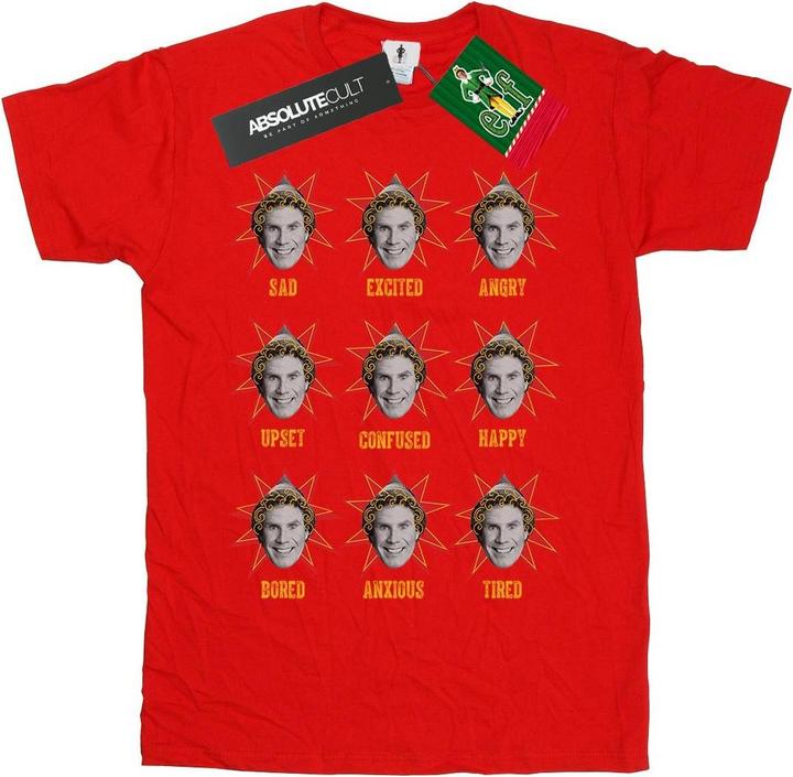 Actual product image Elf Boys Buddy Moods T-Shirt (116)