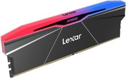 Actual product image Lexar DDR5 ARES RGB 32GB(2 16GB)/7600 PC memory black (2 x 16GB, 7600 MHz, DDR5 RAM, DIMM)
