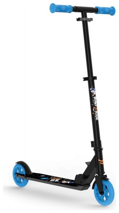 Actual product image Buki France Ride Space 125mm With Safety Pack - Folding Aluminium Skate Set Blue for children 6-