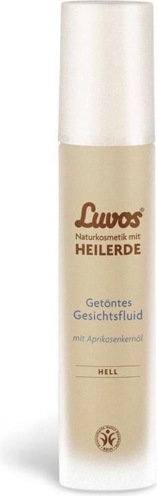 Actual product image Luvos Tinted face fluid light natural cosmetics with healing clay (50 ml, Tinted Day Cream)