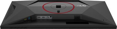 Actual product image AOC 68,6cm (27") U27G4R 16:09 2xHDMI+DP+USB black/red (3840 x 2160 Pixels, 27")