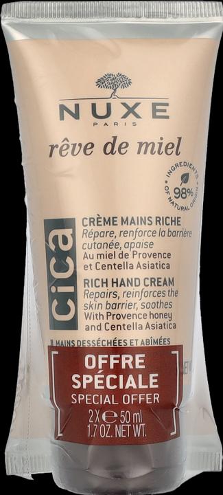 Actual product image Nuxe Duo CICA Cream Rich Hand Cream (50 ml)