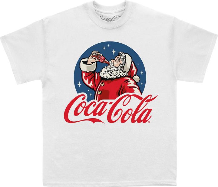 Immagine prodotto Coca Cola Drinking Santa Maglietta Adulto Unisex (S)