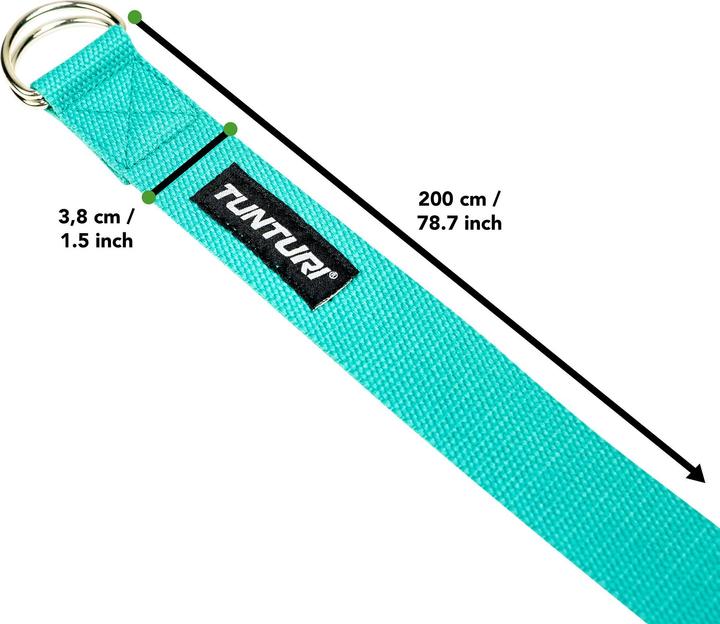 Actual product image Tunturi Yoga Strap Riemen