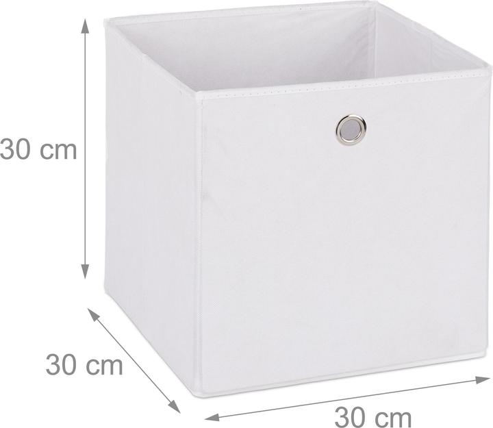 Actual product image Relaxdays shelf basket (30 x 30 x 30 cm, 26 l)