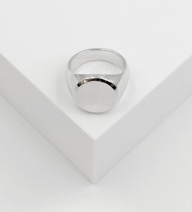 Produktbild Muau Plattenring (62, 925 Silber)