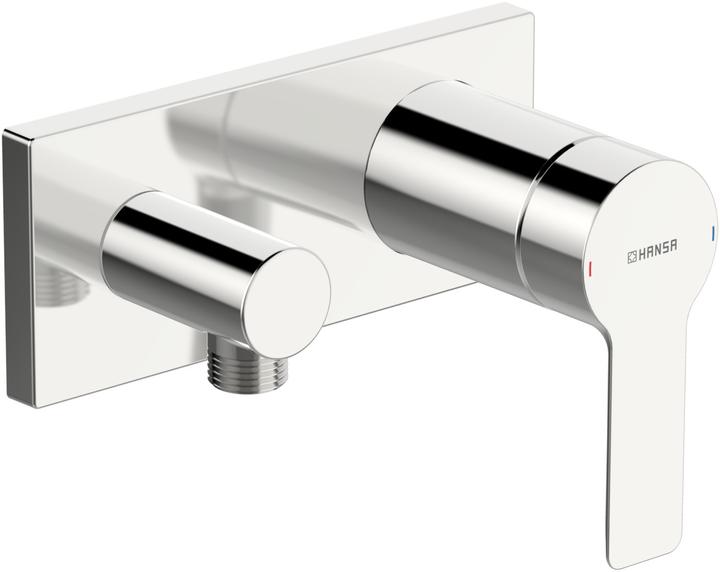 Hansa Hansaligna shower fitting, ready-mounted set, with safety device, concealed, projection: 60mm