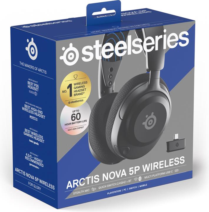 Produktbild SteelSeries Arctis Nova 5P (Kabellos)