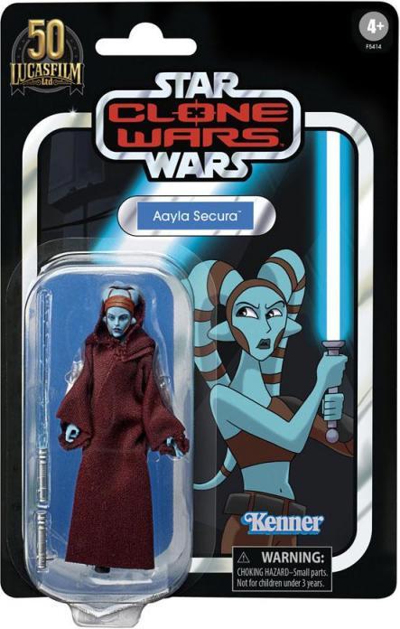 Image du produit Hasbro Star Wars Clone Wars The Vintage Collection Figurine Aayla Secura VC217