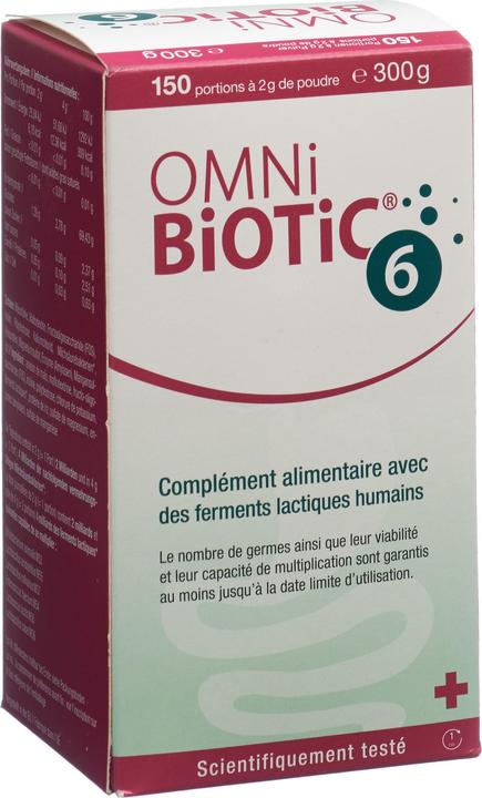 Actual product image Omni Biotic OmniBiotic 6 (1 Piece, Powder, 300 g)