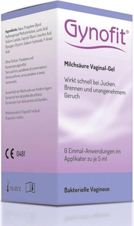 Produktbild Gynofit Milchsäure Vaginal Gel (5 ml, Intimgel)
