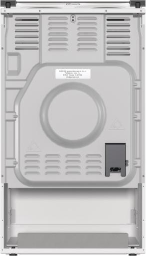 Produktbild Gorenje GE5 A22 WH ws Standherd A 50cm 4Kochplatten 70L 6Heizarten