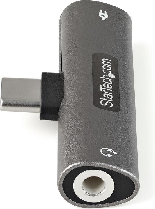 Image du produit StarTech Adaptateur audio et de charge USB-C - Adaptateur audio USB-C avec prise casque/casque -TRRS et USB (USB, Jack 3.5mm, USB 3.2)
