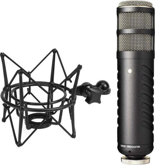Actual product image RØDE Procaster speaker microphone with keepdrum spider black