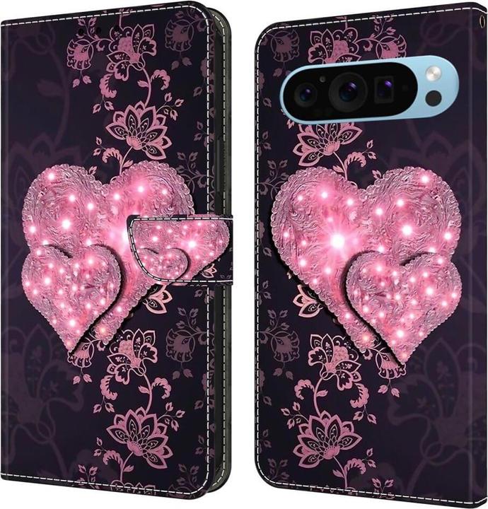 Produktbild Cover-Discount Google Pixel 9 / 9 Pro - 3D-Effekt Hülle Etui (Google Pixel 9 Pro)