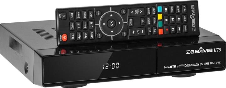 Produktbild INNE Satellitenempfänger: Zgemma H7S DVB-S2X UHD H.265 HEVC LAN