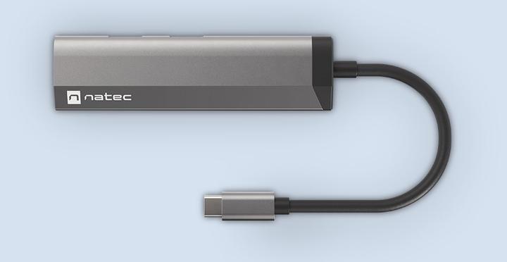 Produktbild Genesis NATEC Multiport Fowler Slim USB-C (USB-C, 2 Ports)