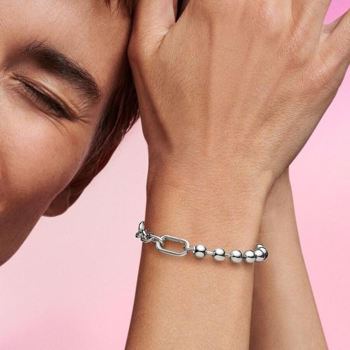 Produktbild Pandora ME Metallperlen & Gliederkettenarmband (16 cm, Sterling Silber 925)