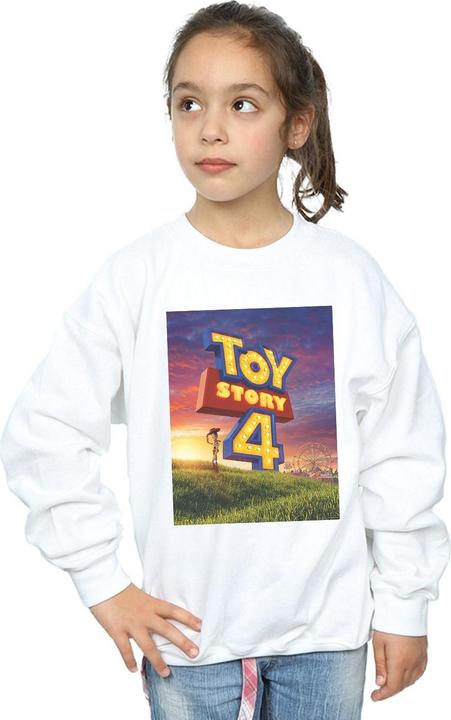 Actual product image Disney Girls Toy Story 4 We Are Back Sweatshirt (140, 146)