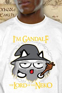 Produktbild Neko Wear Neko T- Neko Gandalf weiss (S)