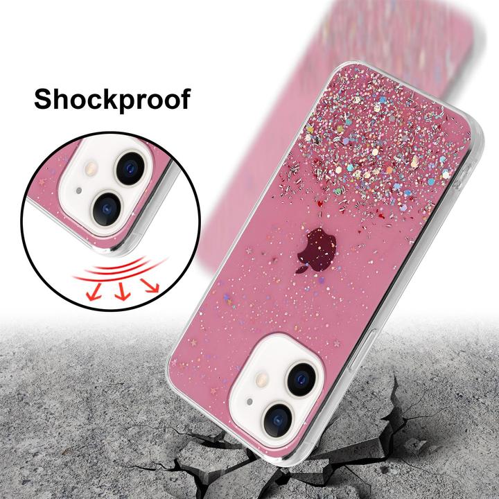 Produktbild Cadorabo TPU Cover funkelnder Glitter (Apple iPhone 12 mini)