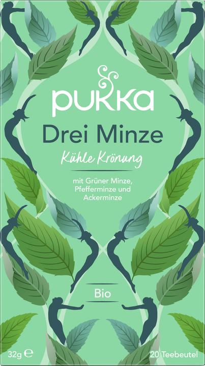 Actual product image Pukka Three Mint Tea (32 g)