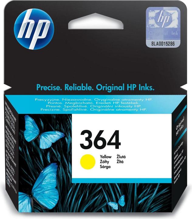Actual product image HP 364 - Yellow - original - ink cartridge - for Deskjet 35XX (Y)