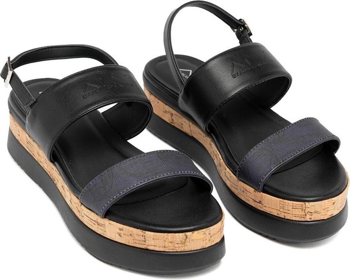 Actual product image ALV by Alviero Martini Damen Keil-Sandalen Aurelia Plus - 100% Polyurethan (40)