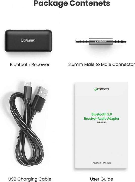 Productafbeelding Ugreen Auto adapter (Ontvanger)