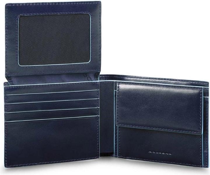 Immagine prodotto Piquadro Blue Square - Portafoglio da uomo con patta con finestra per documenti e tasca per monete