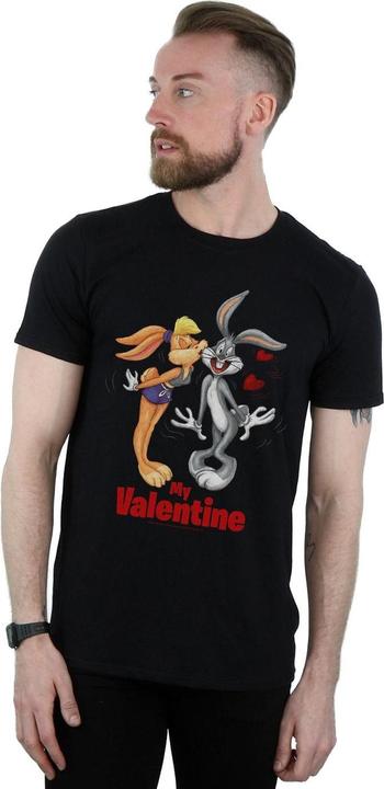 Immagine prodotto Looney Tunes Bugs Bunny And Lola Valentine's Day Maglietta Uomo (M)