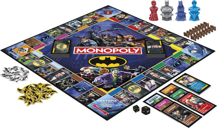 Actual product image Hasbro Gaming Monopoly Batman Edition Board Game, Kids and Family Games for 2 to 4 Players, Ages 8+