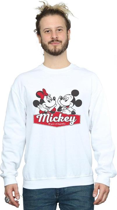 Immagine prodotto Disney Mickie And Minnie 90 Years Felpa Uomo (M)
