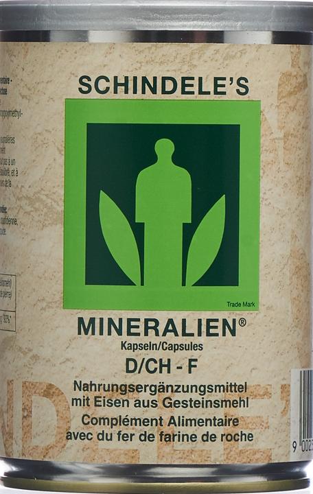 Actual product image Schindeles Minerals capsule (250 Piece, Capsules, 250 g)