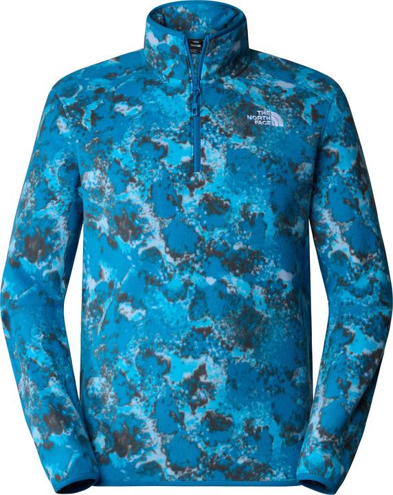 North Face 100 Glacier Printed 1/4 Zip (S)