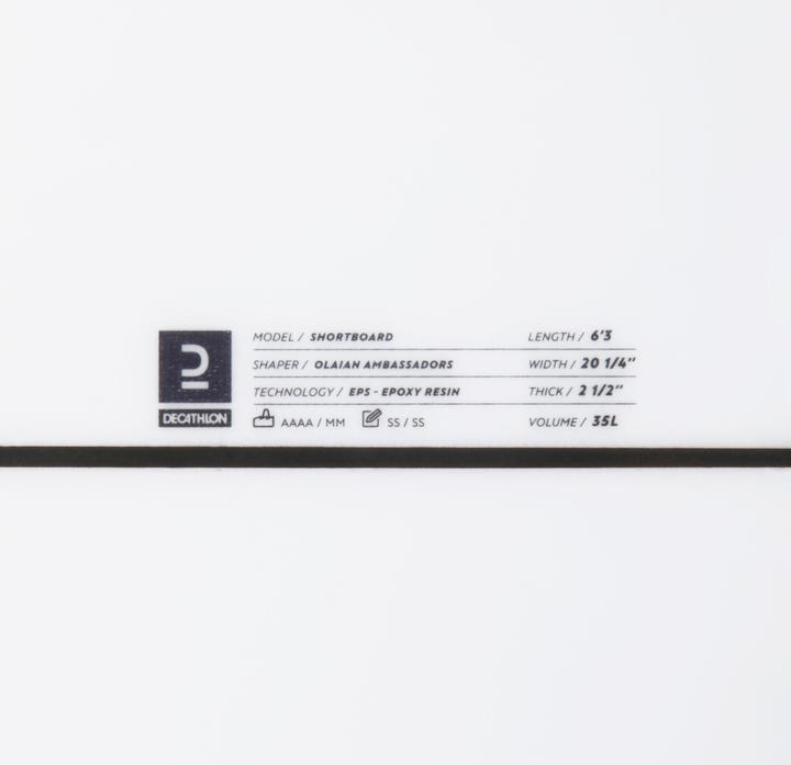 Produktbild Olaian 900 FCS2 (6'3")