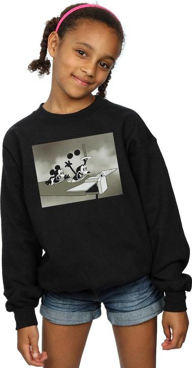 Produktbild Disney Mickey Mouse Crazy Pilot Sweatshirt Mädchen (152, 158)