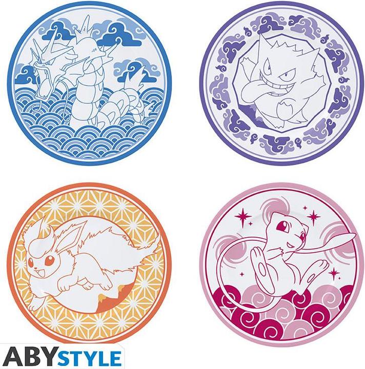 ABYstyle Pokemon - Japanischer Stil (4 x, 21 cm)