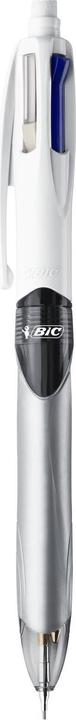 Bic Stylo à bille M/HB 942104 4Colours Multifun. 12 pièces (Blanc, Argent, Gris, 12 x)