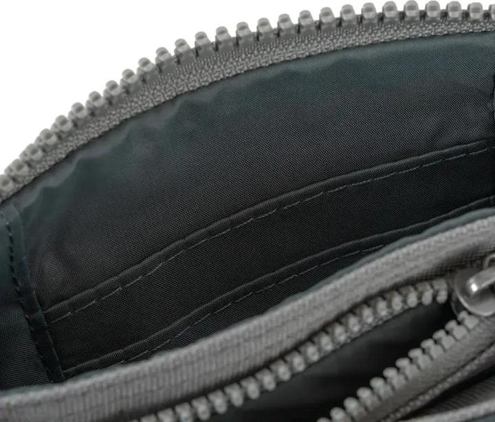 Actual product image Roka London Carnaby Medium Wallet Sustainable Canvas Stormy