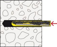 Actual product image Fischer FIS 050563 Female thread anchor RG 22 x 160 M 16 I (5 pcs.)