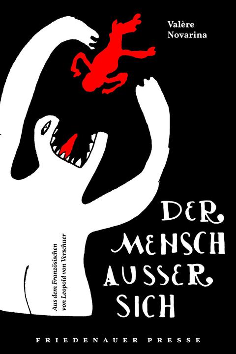 Actual product image Novarina:Der Mensch ausser sich (German, Valère Novarina, 2022)