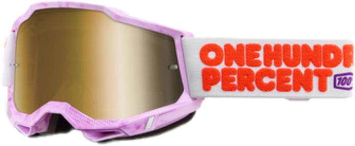 Immagine prodotto 100% Occhiali Accuri 2 Centinaia - Lenti oro vero a specchio (Rosa, Specchio Oro Vero)