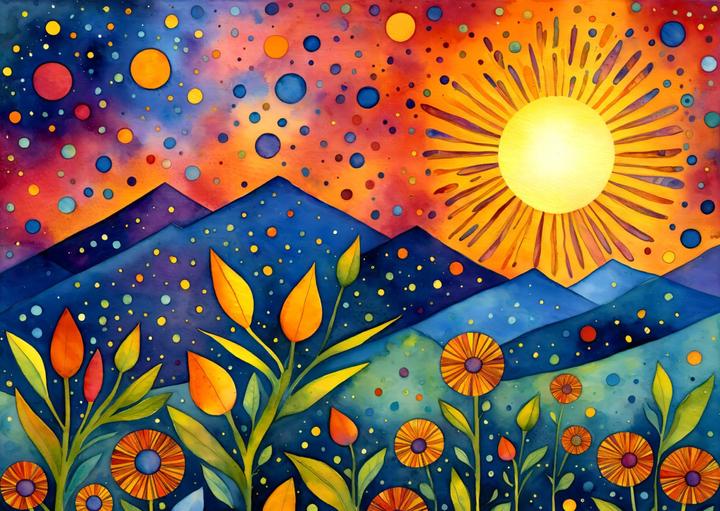 Produktbild Enjoy Puzzle Puzzle 1000 Teile - Sonnenuntergang Regen (1000 Teile)