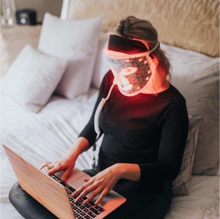 Actual product image Rio Antiaging device LED face mask