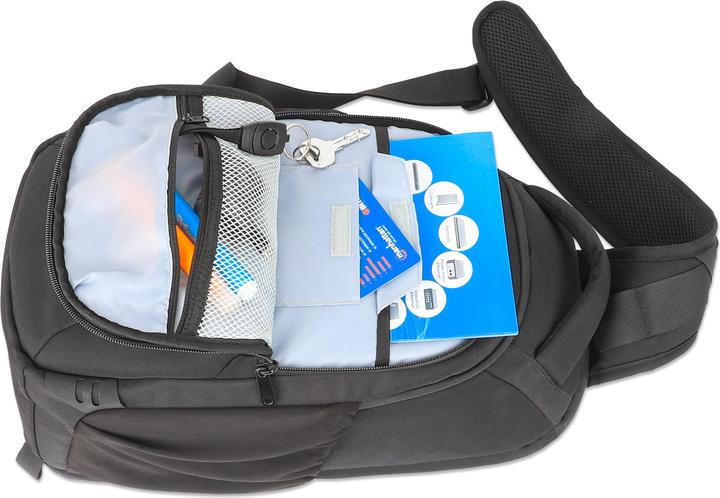 Image du produit Manhattan Amsterdam Sac à bandoulière anti-vol pour ordinateur portable 13,3 (14 l)